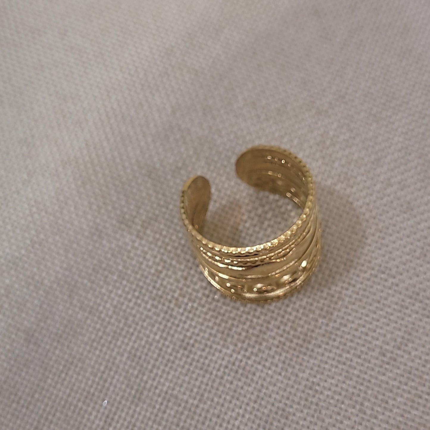 MARGARITA OPEN RING adjustable size 6 to 8