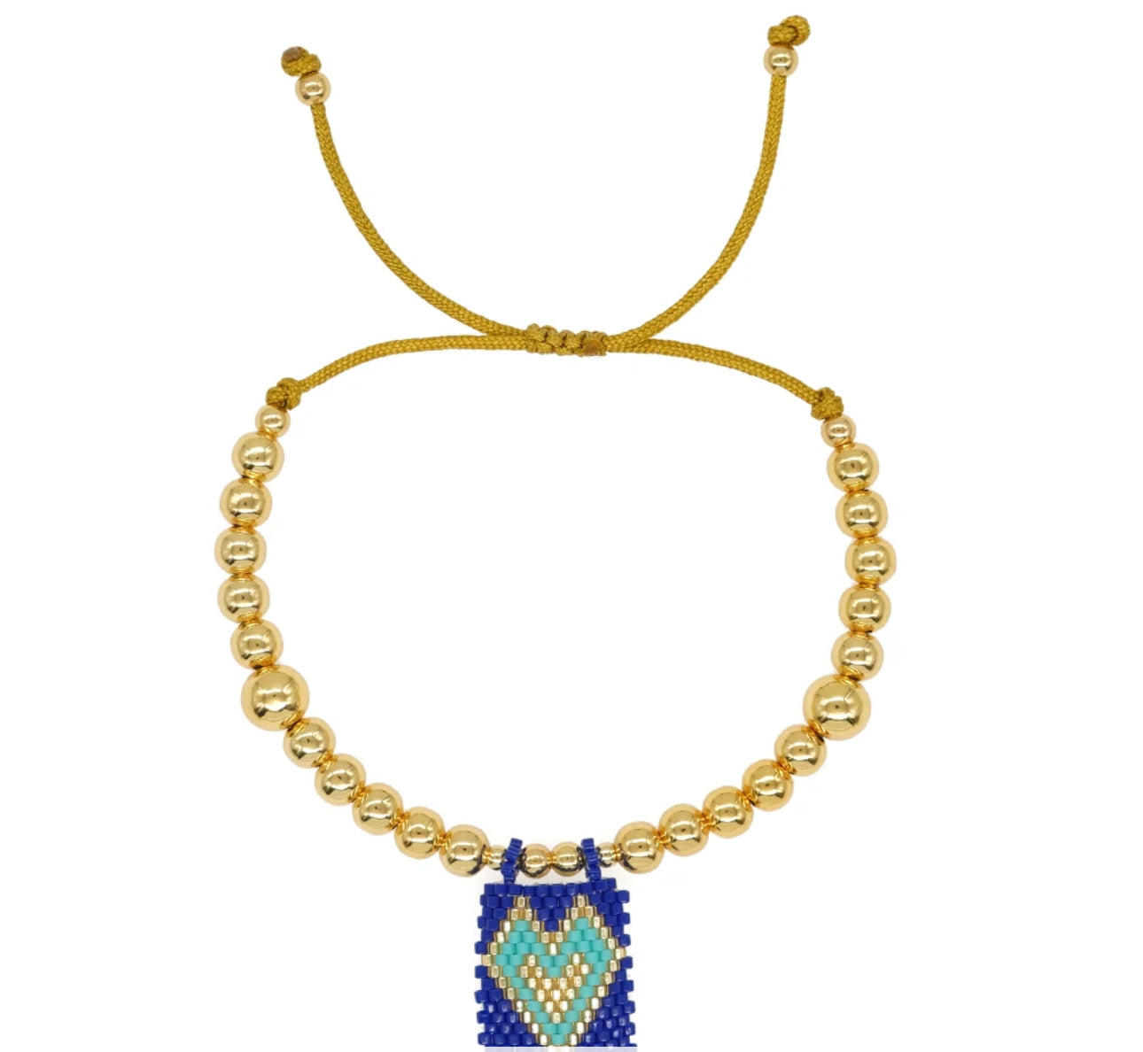 MIYUKI BEAD BRACELET(gold and mixed beads)PULSERAS MIYUKI(dorado y colores mixtos)