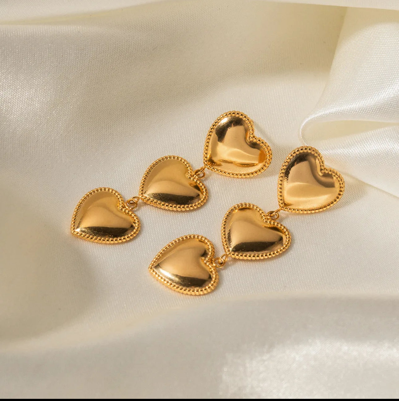 FIORE EARRING (silver and gold)