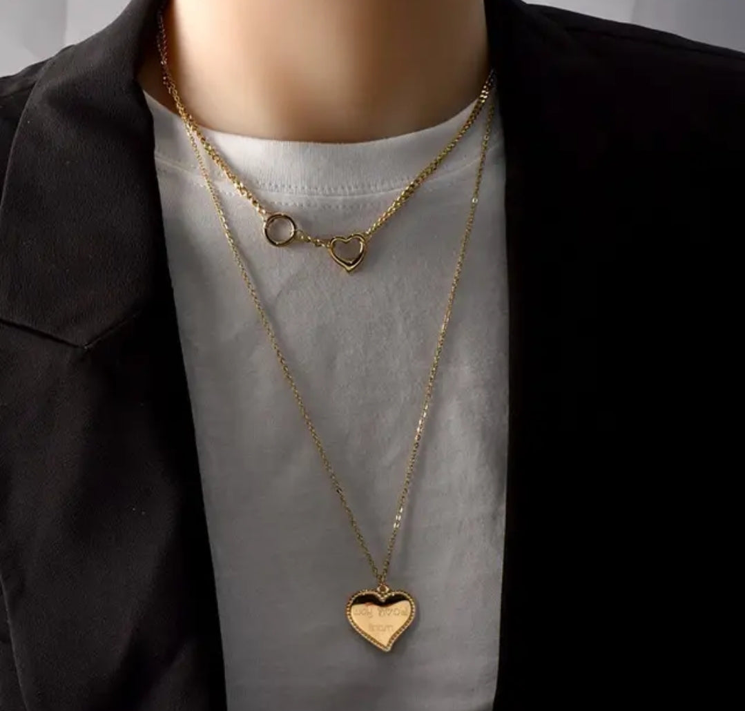 EMILY 2 LAYER NECKLACE