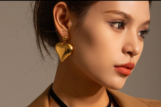 ZELA EARRING (silver and gold)