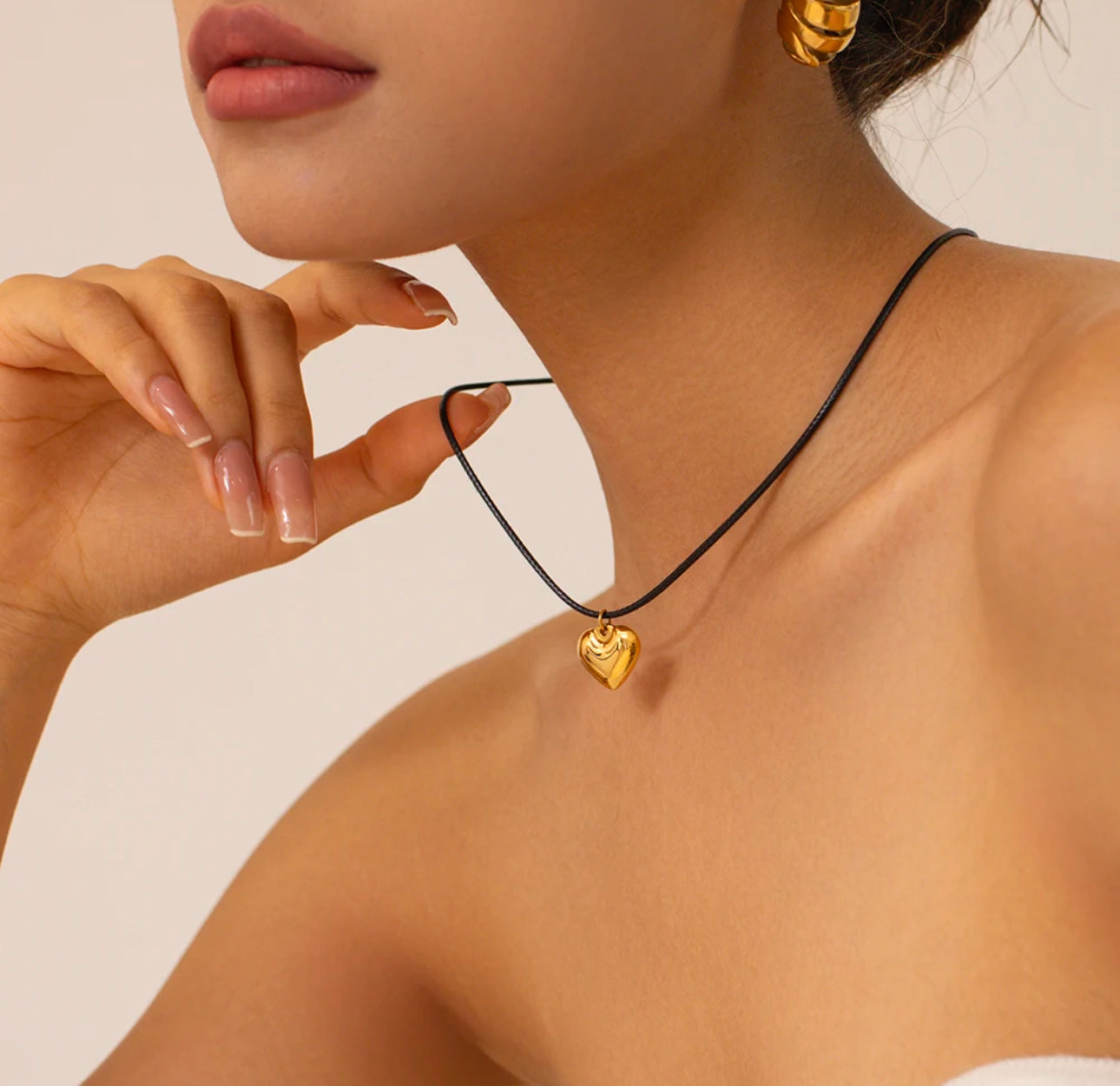 YOLY NECKLACE (gold and silver)