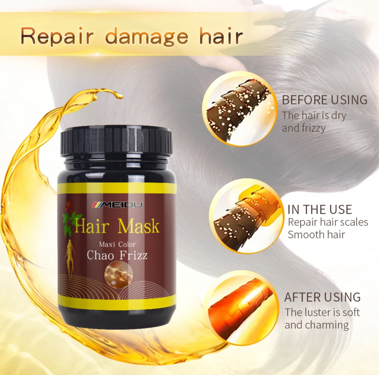 MEIDU Argan Oil Hair Mask