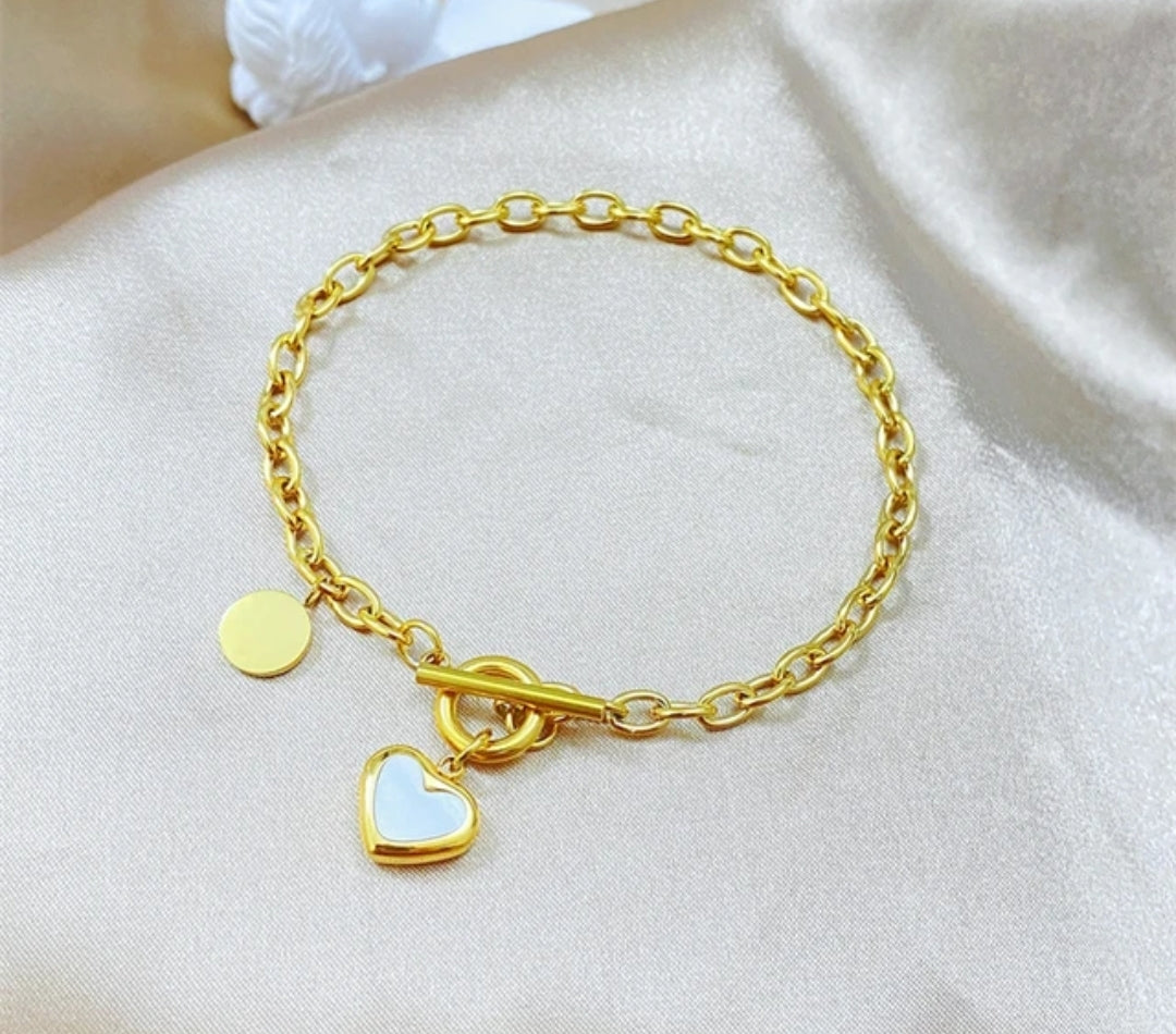 Buy Femnmas Stylish Bangle Bracelet for Women and Girls Lace Ring Chain  Bracelet at Amazon.in